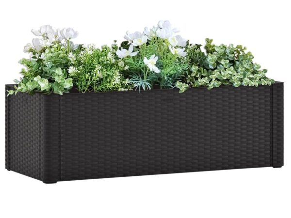 vyvýšený záhon STEFANPLAST NATURAL DELUXE 100 antracit