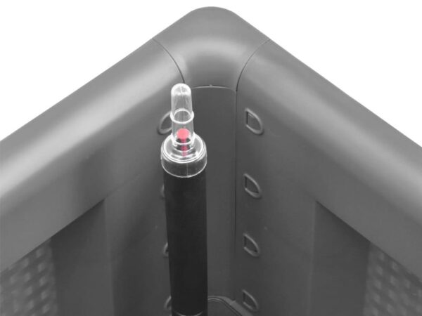 Samozavlažovací kvetináč, vyvýšený záhon STEFANPLAST NATURAL DELUXE 100 šedá – Obrázok 4