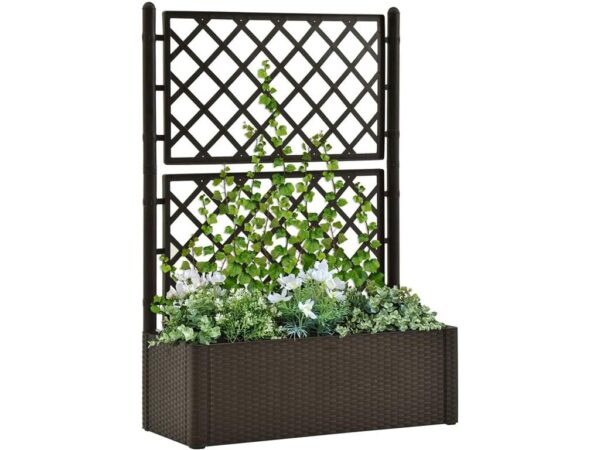 vyvýšený záhon STEFANPLAST NATURAL DELUXE 100 moka