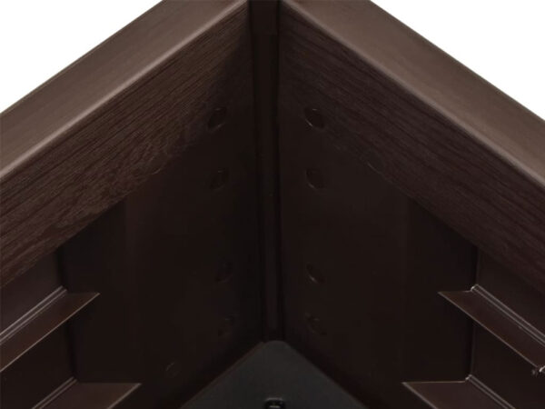 Kvetináč, vyvýšený záhon STEFANPLAST ITALIA 43 moka – Obrázok 4