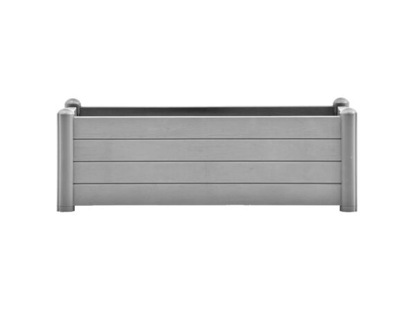 Kvetináč, vyvýšený záhon STEFANPLAST ITALIA 100 šedá – Obrázok 3