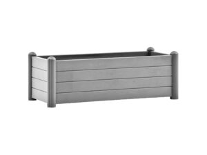 Novinky - Kvetináč, vyvýšený záhon STEFANPLAST ITALIA 100 šedá