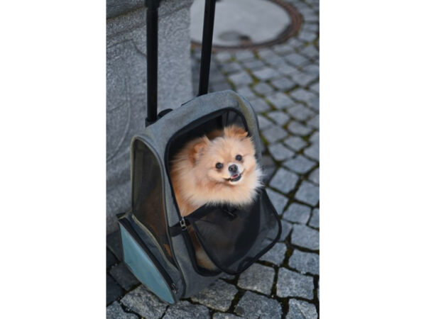 Cestovanie so psom, Mačky, Prepravky a tašky, Psy, Tašky a batohy pre psy, Tašky pre mačky - Cestovná taška na kolieskach pre psa, mačka KERBL VACATION 41x26x55 cm