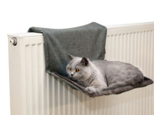 Ležadlá na radiátor, Mačky, Odpočívadlá a škrabadlá - Odpočívadlo pre mačky na radiator KERBL PARADIES 45x30cm