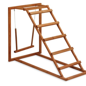Drevené ihrisko - hojdačka