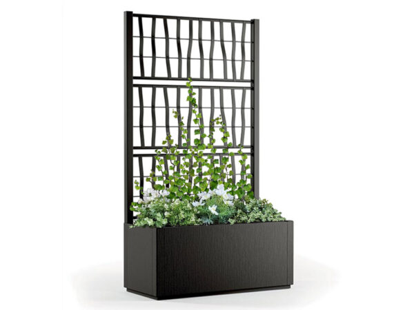 vyvýšený záhon STEFANPLAST ETHICA 80 tmavo šedá