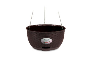 Závesný kvetináč STEFANPLAST NATURAL 30 moka