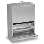 Nášľapné krmítko pre sliepky pozinkované GAUN 11275 - 40 kg