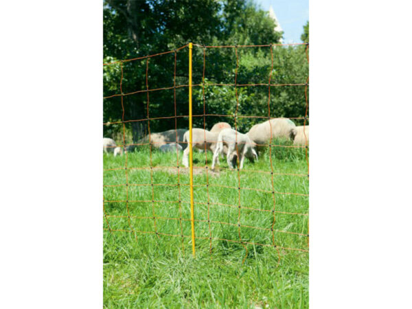 Elektrické ohradníky, Elektrické ohradníky pre ovce a kozy, Hospodárske zvieratá - Sieť pre elektrický ohradník pre ovce KERBL OVINET 90 cm x 50 m / 2 hroty, oranžová