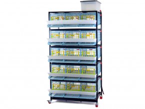 Plastové klietky pre prepelice