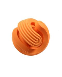 Hračka EBI+ Crack me up - lopta s dávkovačom pamlskov oranžová 8
