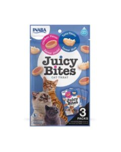 Pamlsok Inaba Juicy Bites cat Tuniak & Kura 3 x 11