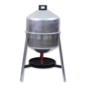 SET 6 ks - Barelová napájačka pre hydinu pozinkovaná CF 005.00 GIOVE - 30l