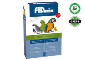 BRAVSON, Množstevné balenie, Potreby pre hydinu, Vitamíny, minerály, kŕmne doplnky - SET 12 ks - Minerálno vitamínové krmivo FIDMIX PRE OKRASNÉ A EXOTICKÉ VTÁCTVO 1kg