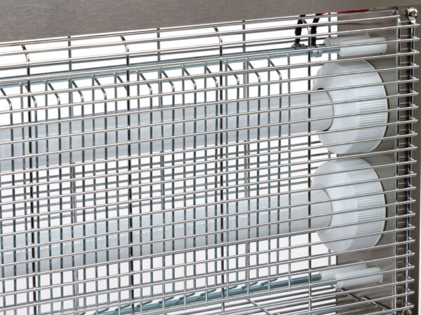 Elektrický lapač hmyzu KERBL 299935 ECOKILL INOX 2030 IPX4 2x15 W – Obrázok 3