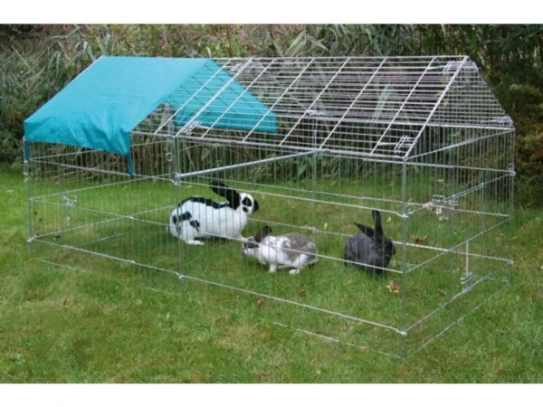 Výbeh pre králiky, hlodavce a hydinu KERBL 70345, 220x103x103 cm