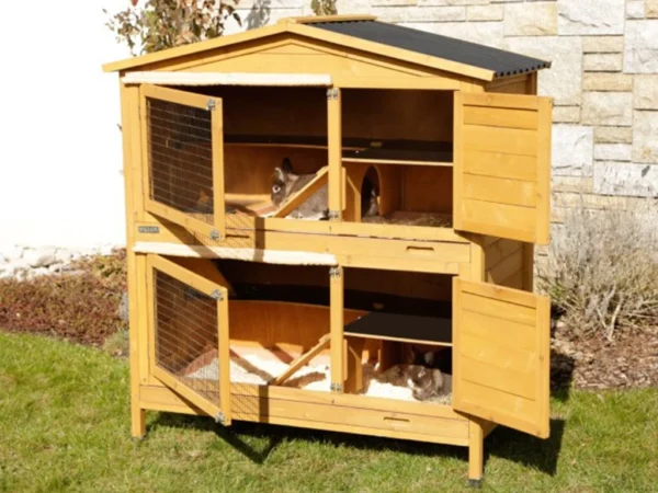 Králikáreň dvojposchodová KERBL 81719 APPARTMENT PRO – Obrázok 2