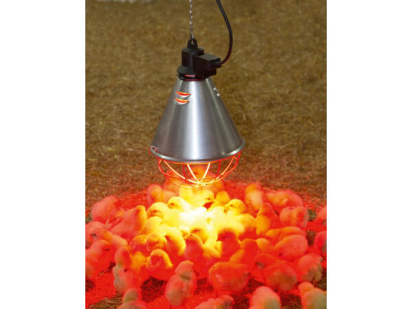 175W s hliníkovým tienidlom 21cm a káblom 2