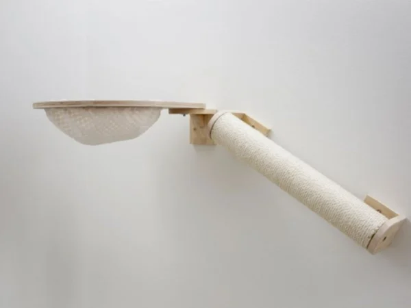 Škrabadlo pre mačky KERBL 81611 ANDEN, sada nástenných poschodí 8 ks – Obrázok 3