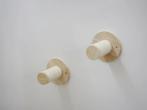 Škrabadlo pre mačky KERBL 81611 ANDEN, sada nástenných poschodí 8 ks – Obrázok 2