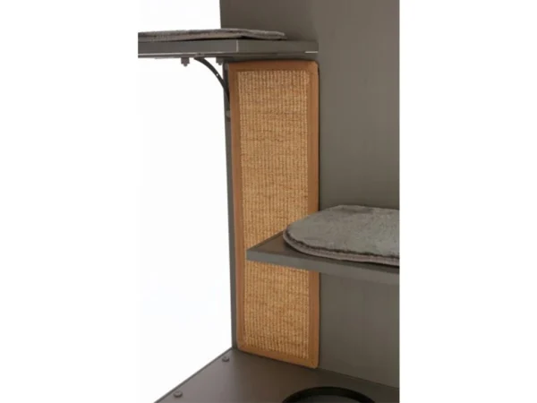 Škrabadlo pre mačky z EKO plastu KERBL 84455 ALEX, 152x42x42 cm – Obrázok 2
