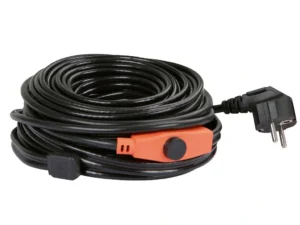 Hospodárske zvieratá, Hydina, Napájačky pre hydinu, Výhrevné káble - Vykurovací kábel s termostatom KERBL 223586, 64 W, 4 m