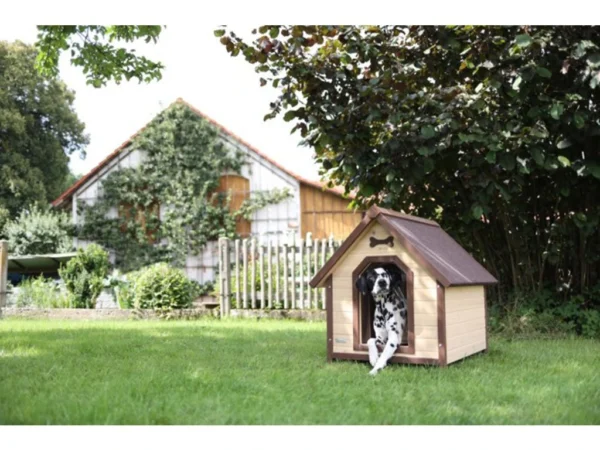 Búda pre psa zateplená KERBL 81349 4-SEASONS, 100x83x94 cm – Obrázok 4