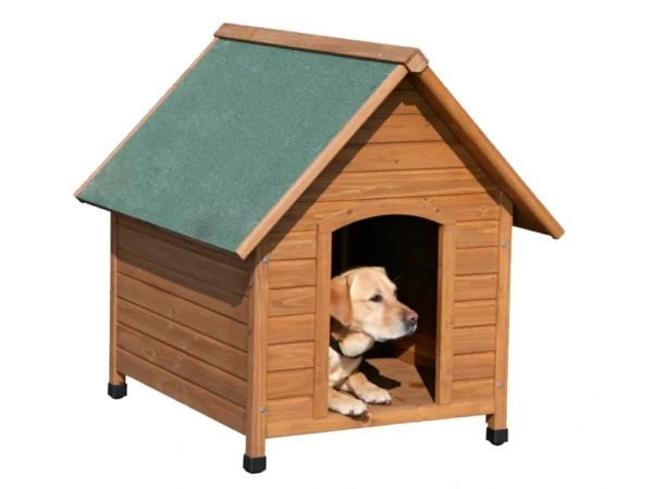 Búda pre psa drevená KERBL 82394, 85x73x80 cm – Obrázok 4