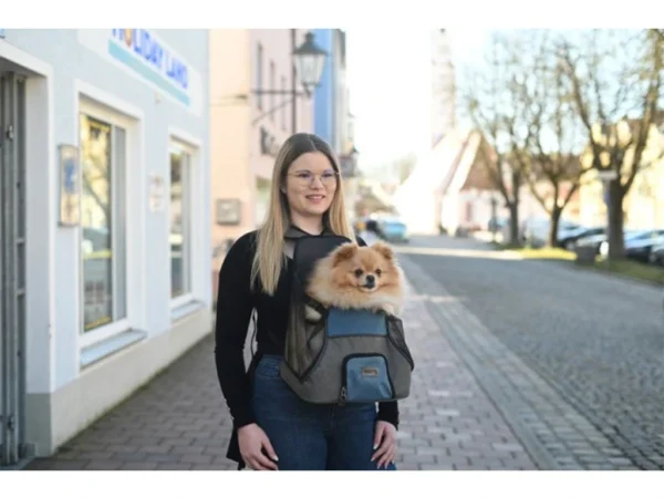 Cestovný batoh na psa, mačku, predný KERBL 80566 VACATION, 31x24x38 cm – Obrázok 4