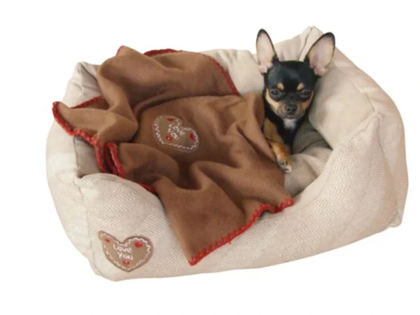 Pelech pre psov a mačky KERBL 81231 LOVE YOU, 47x37x17 cm – Obrázok 3