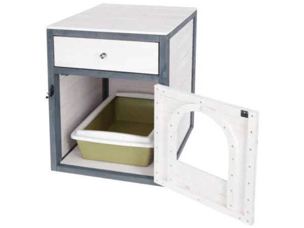 Skrinka na toaletu alebo pelech pre mačky KERBL 81569 IDA, 45x58x60cm