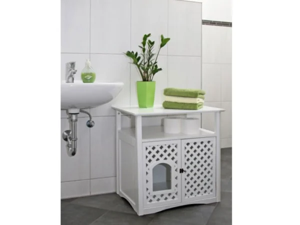 Skrinka pre toaletu alebo pelech pre mačky KERBL 82662 HELENA, 64x46x65cm