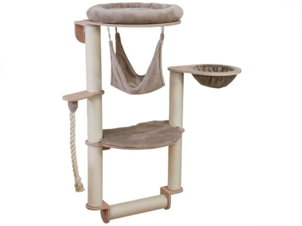 Mačacie strom na stenu KERBL 84459 DOLOMIT GRAPPA PRO, 138x70x50 cm