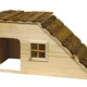 Domček pre králiky s rampou KERBL 82756, 50x25x25 cm