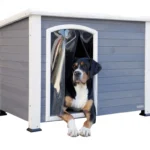 Búda pre psa drevená KERBL 80576 KENNY, 113x77x81 cm