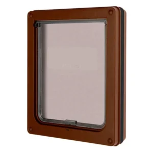 Dvierka pre psov a mačky KERBL 80883 DOG MATE - 215B, 2-cestné, hnedé