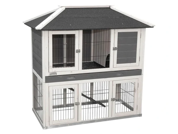 Králikáreň s výbehom KERBL 81727 VILLA, 118x68x118 cm