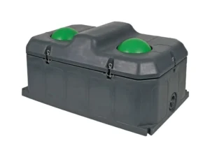 Napájačka loptová nezámrzná pre dobytok a kone KERBL 223600 DUO, 100l, dvojmiestna