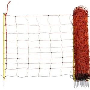 Sieť pre elektrický ohradník pre ovce KERBL 27253 OVINET, 108 cm x 50 m / 1 hrot, oranžová
