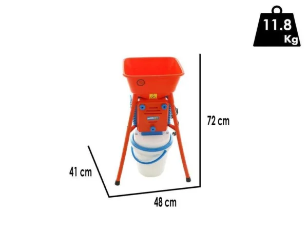 Elektrický šrotovník na obilie KERBL 70320, 580 W – Obrázok 4