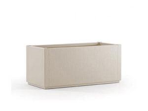 Novinky - Kvetináč, vyvýšený záhon STEFANPLAST ETHICA 80 krémovo biela