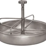 Nerezová kŕmna miska pre prasiatka KERBL 222854 – 2 l, priemer 25 cm
