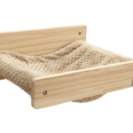 Nástenné odpočívadlo pre mačky KERBL 80917 TIMBER 38x33