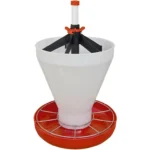 Adaptívne kŕmidlo s násypkou pre prasiatka pri odstave KERBL 221076 MAXI HOPPER PAN