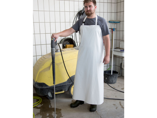 Zástera na dojenie a umývanie KERBL 15148 PROFI APRON, 120x80cm, biela – Obrázok 4