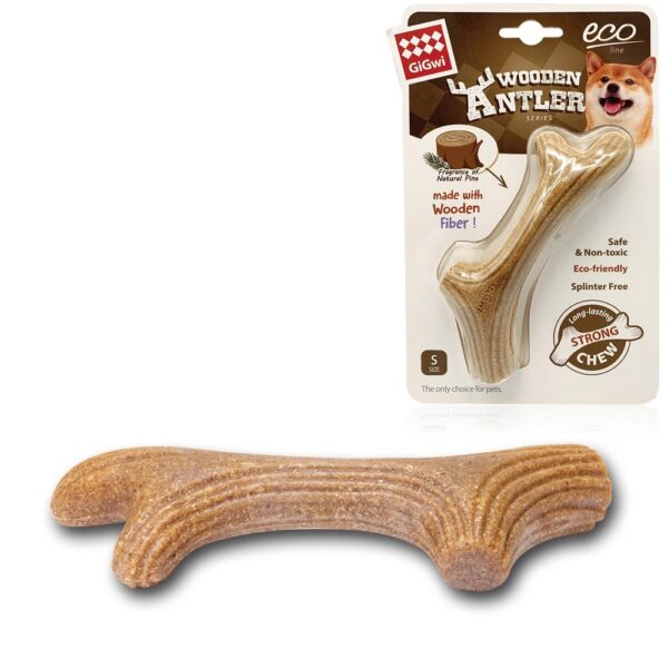 GiGwi Žvýkací parůžky (Wooden Antler)