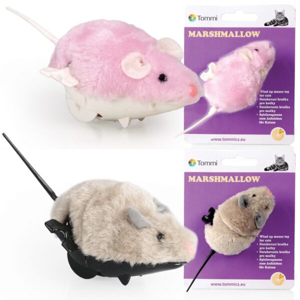 Myška Marshmallow na klíček
