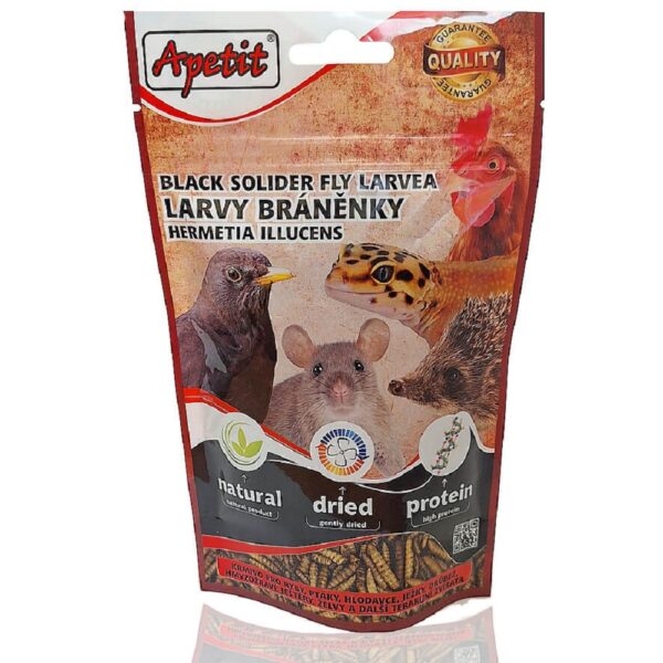 Apetit BLACK SOLDIER FLY LARVEA 50g