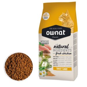 Krmivo - granule pre mačky, Mačky, Pre dospelé mačky - OWNAT CLASSIC CAT Daily Care 15kg