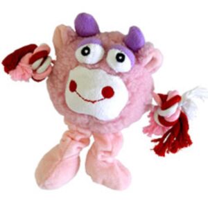 Hračky pre psa, Psy, Textilné a plyšové hračky - Monster Friend ružový